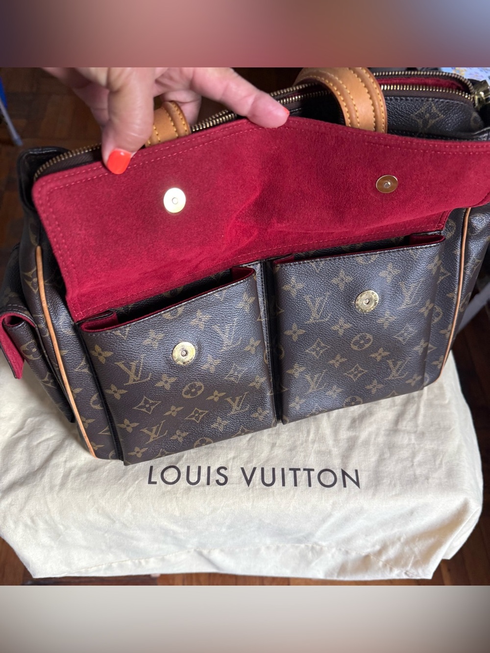 Louis Vuitton Multipli Cité Canvas Shoulder Bag (preowned) - Picture 5 of 10